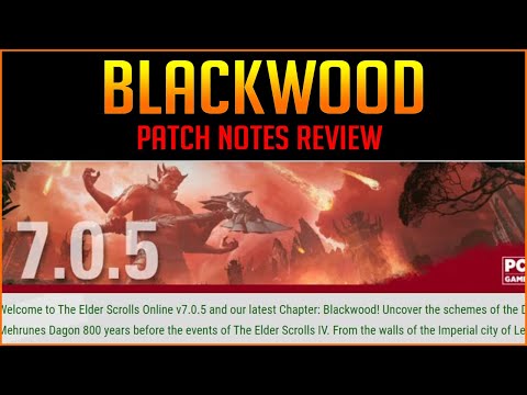 Companions, Champion Point & Set changes and more.... Blackwood Patch Notes Review U30 ESO