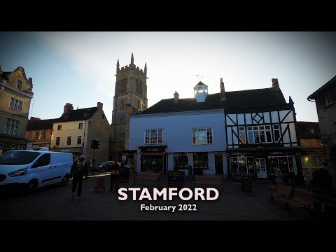 Exploring Stamford | The Finest Stone Town In Britain | Let's Walk!