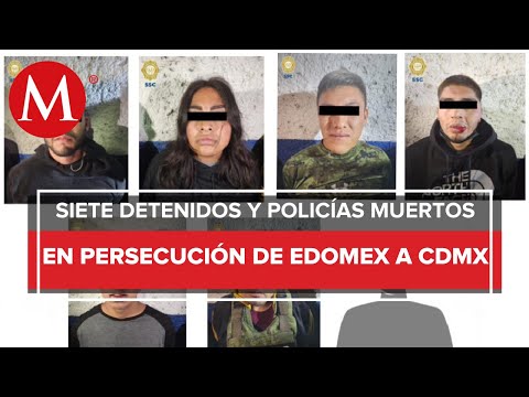 Tres policías pierden la vida en persecución contra secuestradores en Álvaro Obregón