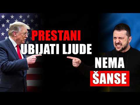 TRUMP krivi UKRAJINU za rat - RUSIJA ne popušta | Geopolitika Danas