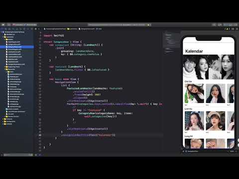 SwiftUI - Composing Complex Interfaces - Section 5: Add Navigation Between Sections (Xcode 11)
