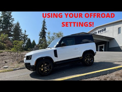 How To Use Your Offroad Settings In Your Land Rover Or Range Rover
