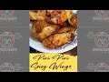 Spicy Homemade Piri Piri Chicken Wings Recipe #shorts