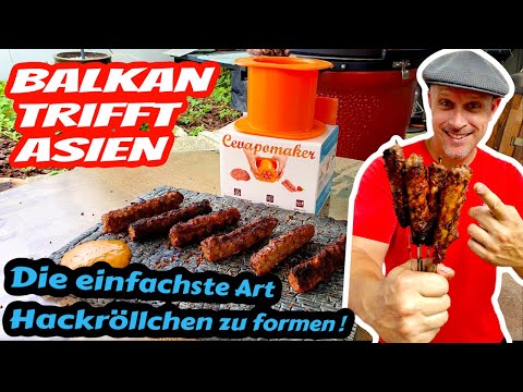Cevapcici Asia - Style | Geht das?! | Cevapomaker - Anleitung | Grill & Chill / BBQ & Lifestyle