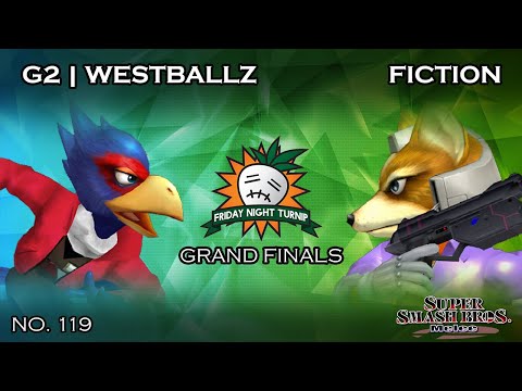 FNT #119 - G2 | Westballz (Falco) VS Fiction (Fox) - SSBM - Grand Finals
