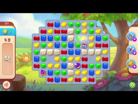 Homescapes level 221 - 16 Moves No Boosters 🏡 Gameplay Walkthrough Playrix