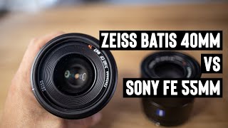 Video thumbnail for Which one is better? ZEISS Batis 40mm f/2 CF vs Sony FE 55mm f/1.8 | testet on Sony a7 III [4K] by the daniel life