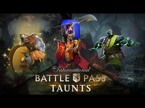Dota 2 Taunts - TI9 Battle Pass 2019