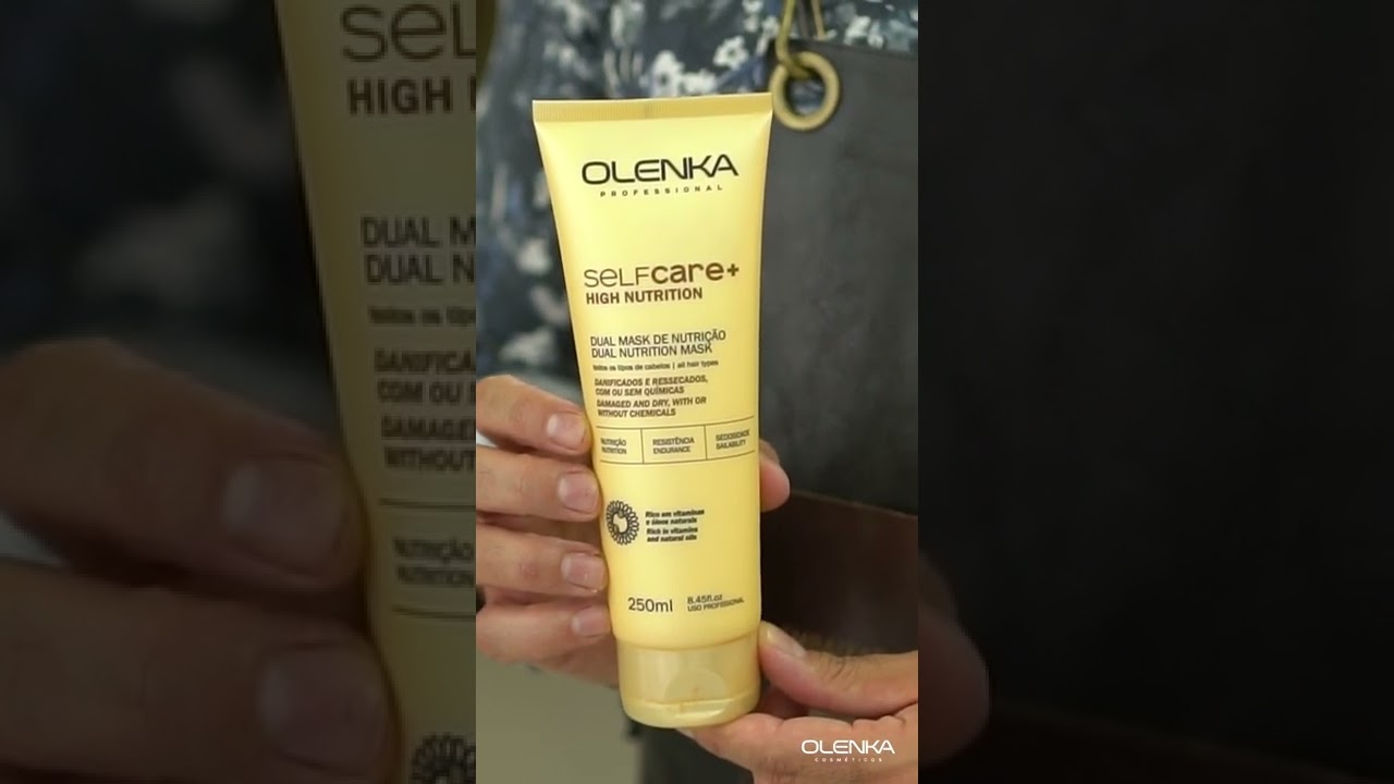 Kit de alta nutrição capilar Self Care + Olenka #olenka #olenkacosmeticos #rodrigocintra