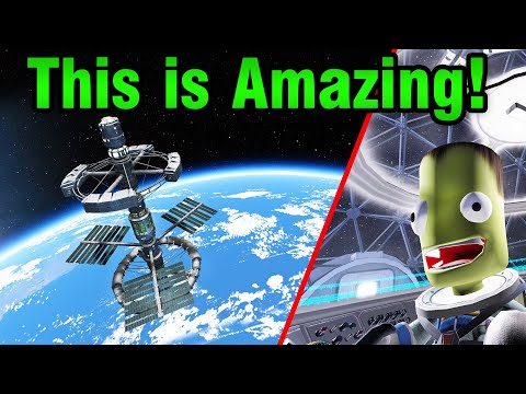 This KSP Mod Makes Space Stations AMAZING 🤩