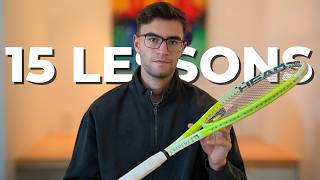 15 Lessons For Junior Tennis Players + My Worst Racquet Picks As A Junior