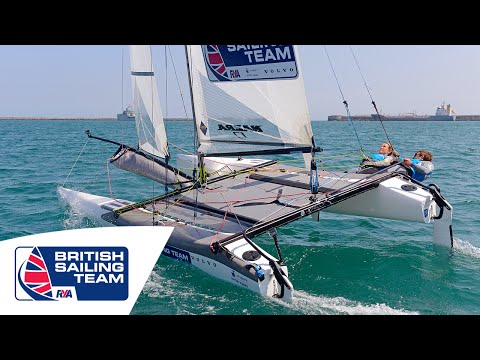 Olympics 2016 - Nacra 17 - Ben Saxton & Nicola Groves - British Sailing Team