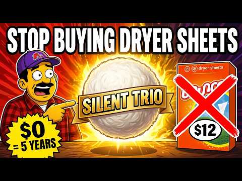 Ditch Dryer Sheets Forever — This Costs Almost Nothing