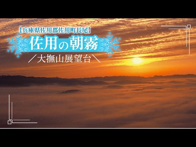大撫山 朝霧【兵庫縣佐用郡佐用町長尾 大撫山展望台】 cctv 監視器 即時交通資訊