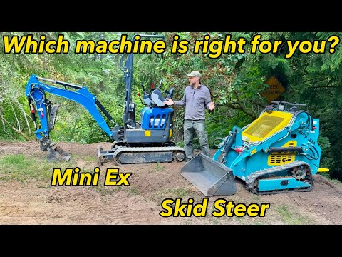 Which should you buy first Skid Steer or Mini Excavator?