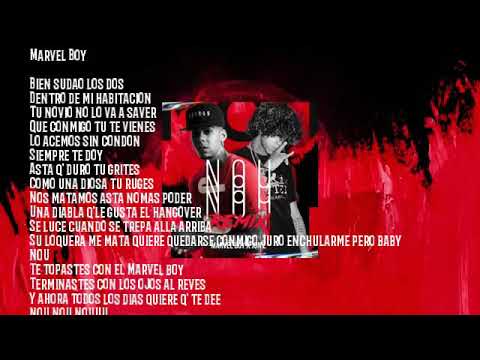 Marvel Boy - Nou Nou Nouu (Remix) Ft. Jon Z [Video Lyric//Letra]