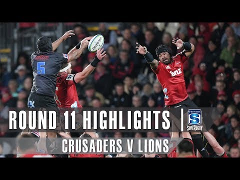 ROUND 11 HIGHLIGHTS: Crusaders v Lions - 2019