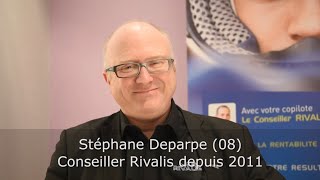 Témoignage de Stéphane Deparpe, Conseiller Rivalis