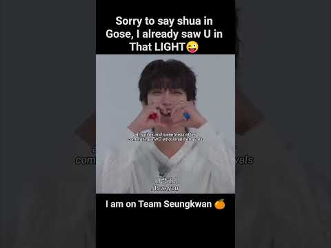 me🤝#seungkwan, SPEECHLESS😱 how calmly u said that #joshua😂#seventeen #jisoo #carat #svt #shorts #fyp