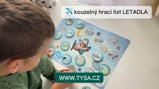Kouzelný hrací LIST A3 - letadla