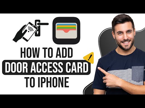 How to Add Door Access Cards to iPhone (Use NFC to Open Doors)