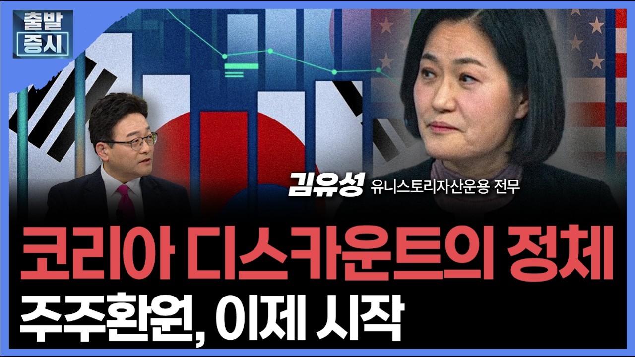 코리아 디스카운트의 정체...  주주환원, 이제 시작ㅣ 김유성 유니스토리자산운용 전무ㅣ김치형 앵커
