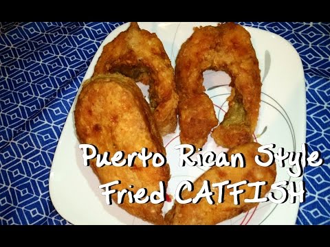 BEST Puerto Rican Breaded Fried Catfish | Cómo hacer...