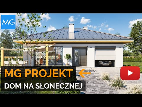 Projekt Dom na Słonecznej MG Projekt - 112,59 m2