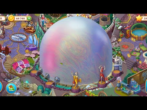 manor matters - game room completed and chateaux Twilight full area tour.