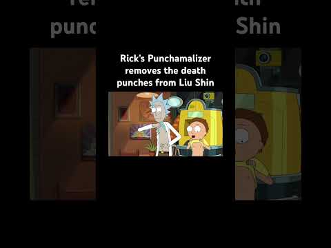 Rick’s Punchamalizer works | Rick and Morty S9 E3