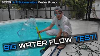Best Submersible Water Pump for Pools & Flooding? SEESII Review