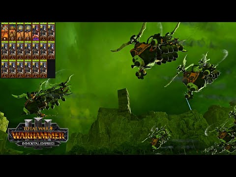 Gyrobomber DOOMSTACK, Dwarf Air Force  Strategic Bombers, - Total War: Warhammer 3 Immortal Empires