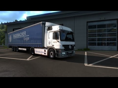 ACTROS MP2 RADEMACHER TRANSPORTE ETS2