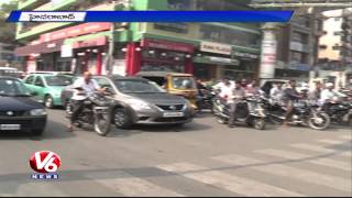 'U' Turn | Traffic Police Department New System | Hyderabad | V6 News