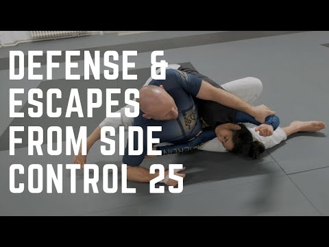 How to use a "Turkish Get Up" to escape Side Control/ Gracie BJJ Berlin Class #44