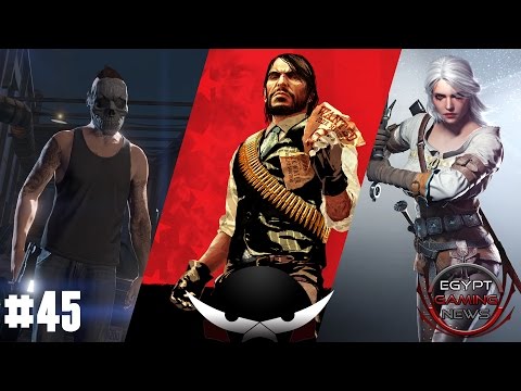 EGN s2e45 - GTA online heists , Red dead Redemption 2 & The Witcher 3 2nd playable character