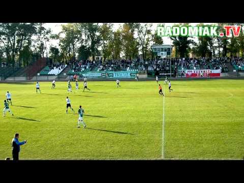 Radomiak Radom - Pelikan Łowicz. II liga sezon 2012/2013.