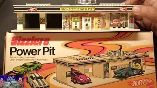 Vintage Hot Wheels Sizzler's Power Pit!