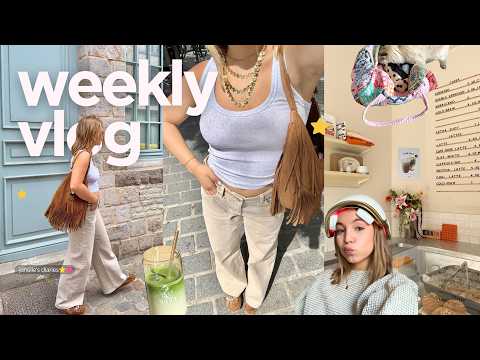 JE VOUS EMMÈNE DANS MON QUOTIDIEN ! (weekly vlog)