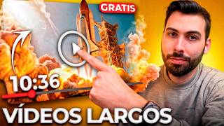Al fin... Crea en auto Vídeos Largos de Calidad (+10 mins) por IA GRATIS y SIN Límites