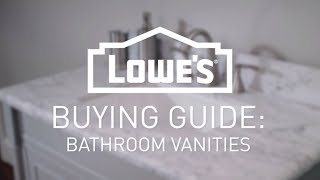 How To Choose The Right Vanity | Buying Guide