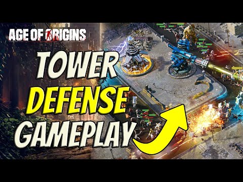 Tower Defense Gameplay In Age Of Origins #sponsored - YouTube