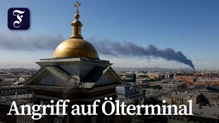 Ukraine beschießt Sankt Petersburg kurz vor Wirtschaftsforum