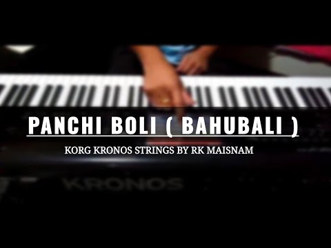 PANCHI BOLI (BAHUBALI) Korg KRONOS Strings cover by RK MAISNAM