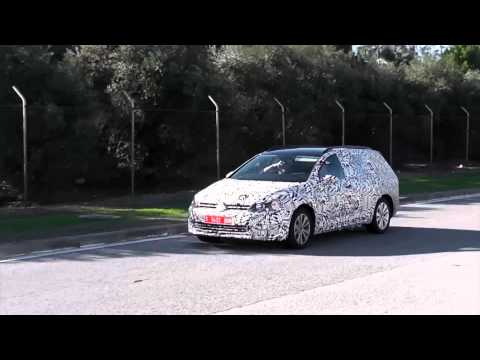 2014 Volkswagen Golf VII Estate spied testing