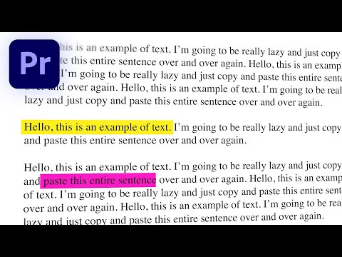5 EASY Text Effects in Adobe Premiere Pro 2024