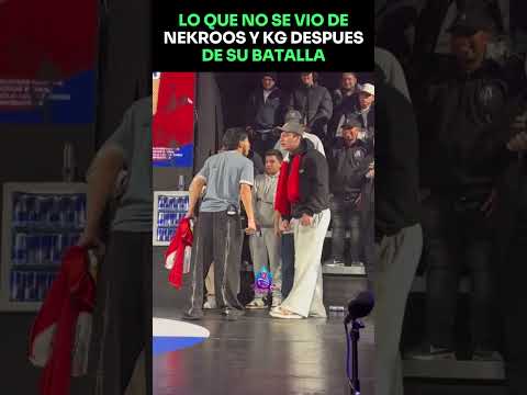 NEKROOS & KG almost came to blows #freestyle #rap #redbullbatalla