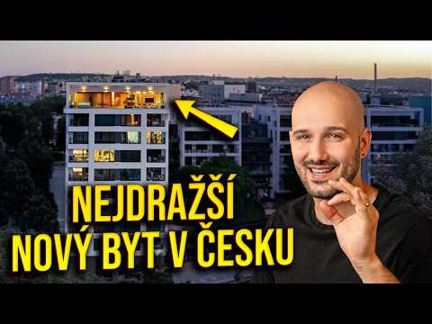 Prohlídka NEJDRAŽŠÍHO nového bytu v Česku. Kupte si luxus, který nikdo jiný nemá!