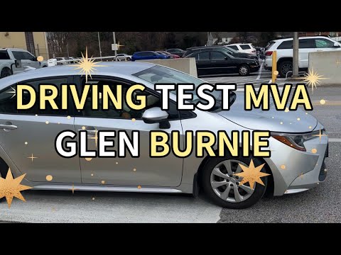 Maryland Driving Test 2026 | Glen Burnie | Closed Closure | MVA