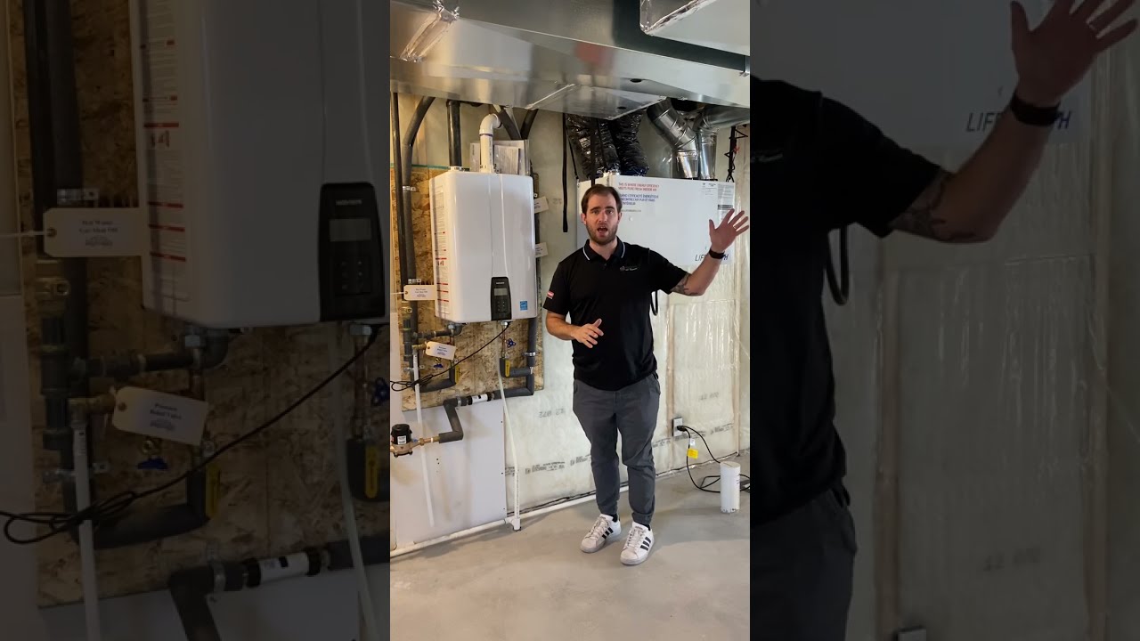 Tankless hot water system